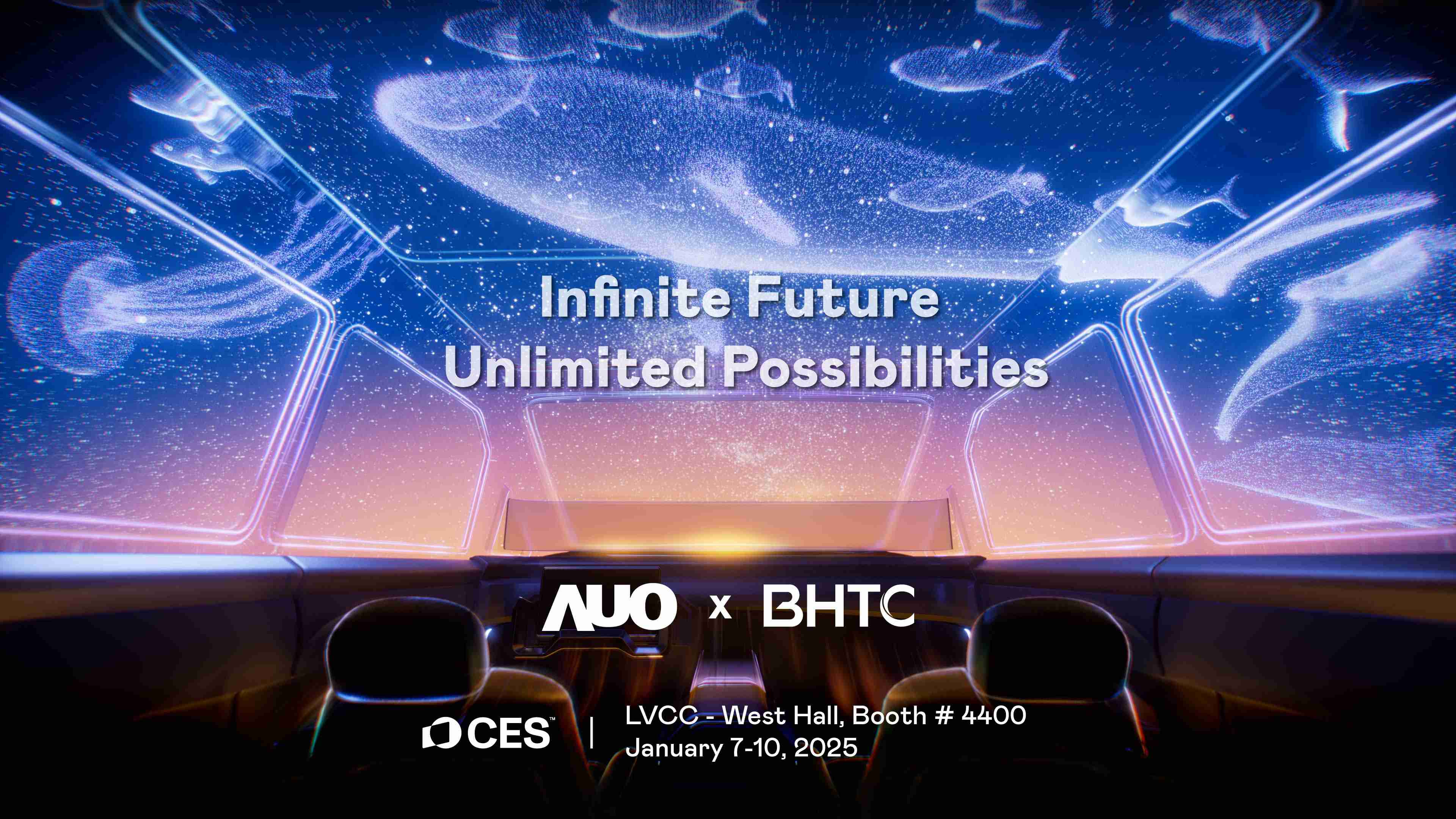 28国际以Infinite Future, Unlimited Possibilies为主题，，，，联合BHTC于CES 2025扩大规模展出